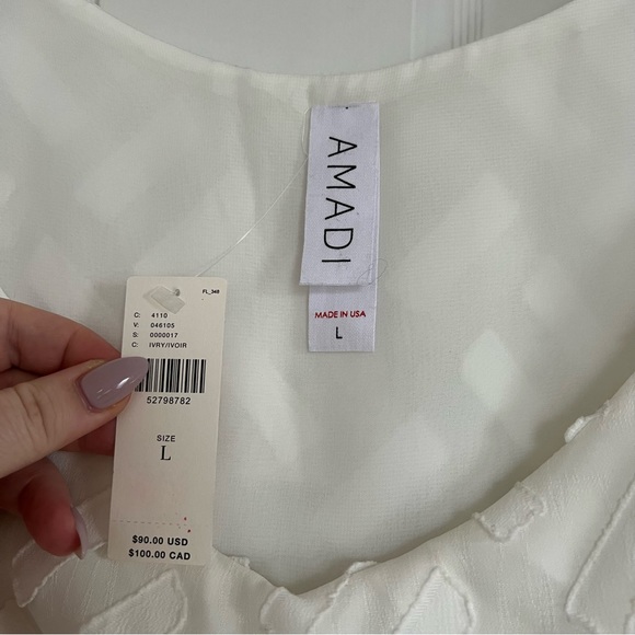 NWT Anthropologie Amadi Tiered Top - Picture 4 of 5